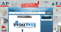 Desktop Screenshot of basketweb.fr