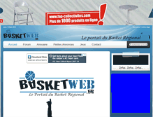 Tablet Screenshot of basketweb.fr